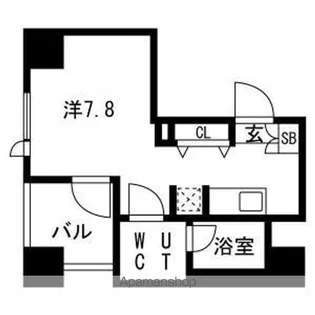 スパシエ新高円寺【5階】の間取り