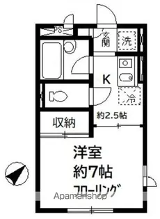 サザンヒルズ【1階】の間取り