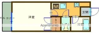 リバティ万喜【2階】の間取り
