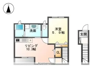 シャルマンN【2階】の間取り