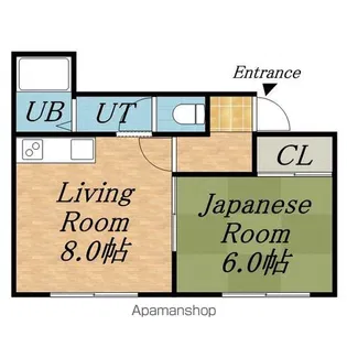 第5双葉マンション【26号室】の間取り