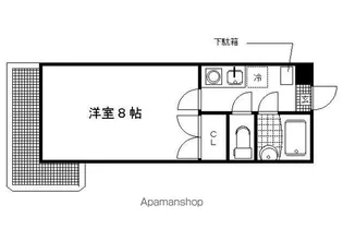 サンダ館II【2階】の間取り