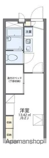 レオパレス半田エザクラ【101号室】の間取り
