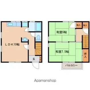 ライブタウン神宮【A-1号室】の間取り