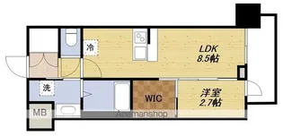 セレニテ江坂グランデ【12階】の間取り
