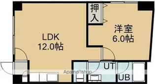 アーバンパレス762【107号室】の間取り