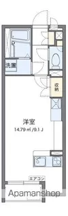ミランダ宇那木山【2階】の間取り