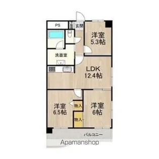 フェニックスロベニュー【2階】の間取り