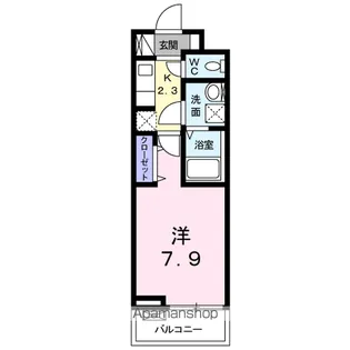 茨城県水戸市大工町3丁目【アパート】の間取り