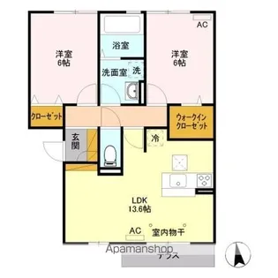 ビオス【1階】の間取り