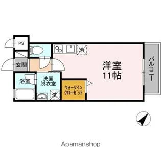 マーベル【1階】の間取り