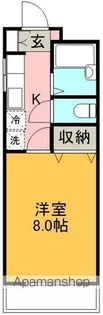 パセオ高須【202号室】の間取り