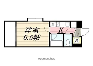 ヴィラ大濠【201号室】の間取り