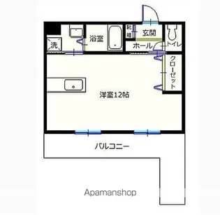 ソラーレ広島【602号室】の間取り