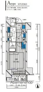 メインステージ八王子TOKYOWEST【11階】の間取り
