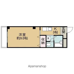 フィネス今治【4階】の間取り