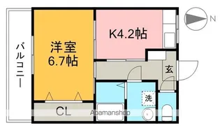 さんさんハウス【2階】の間取り