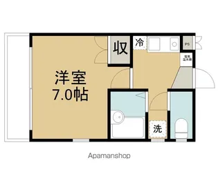 マンション光【207号室】の間取り