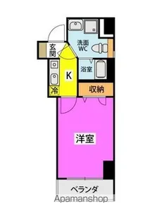 WOGUE OHTEMON【3階】の間取り