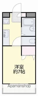 サリチェ・イマA【101号室】の間取り