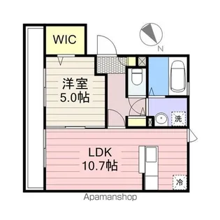 ウェルデンス幕張【3階】の間取り