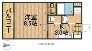 グレイス・ランⅡ【1階】の間取り