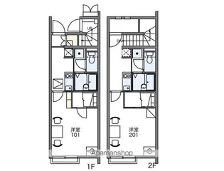 レオネクストグレースハイムⅢ【202号室】の間取り