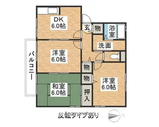 フォンテーヌ【2階】の間取り