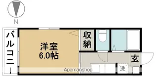 マ・メゾン【203号室】の間取り