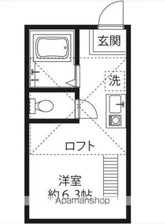 プリエール菊名【1階】の間取り