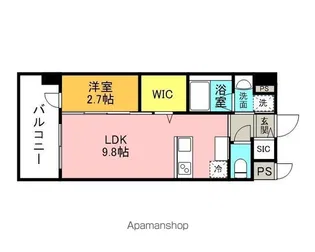Quintet Minami Fukuoka【3階】の間取り