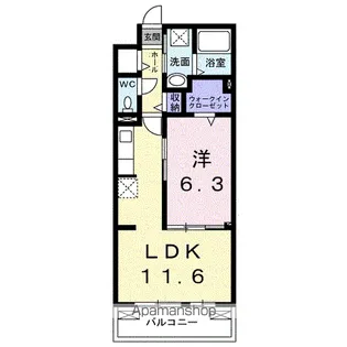 ヴィラプラシードⅡ【3階】の間取り