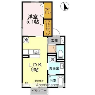 RAFFINE【2階】の間取り