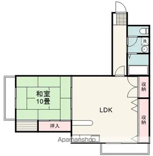 モアクレスト常磐パーク【602号室】の間取り
