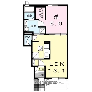 メイプルランドⅡ【1階】の間取り