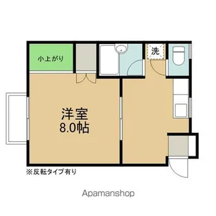 アメニティF【203号室】の間取り