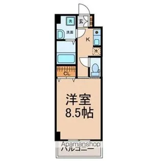 サン笠取【402号室号室】の間取り