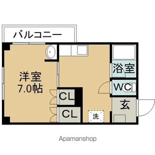 ユングハイム小幡(女性限定)【2階】の間取り