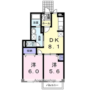 サンシャインS【1階】の間取り