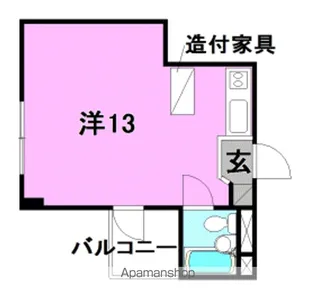 エトワール味酒【101号室】の間取り