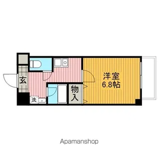 インペリアル豊中服部【502号室】の間取り