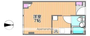 チサンマンション岡山【9階】の間取り