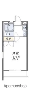 レオパレスクール【1階】の間取り