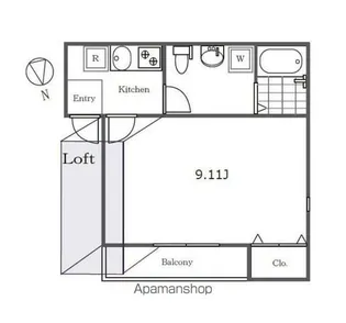 プリモヴィータ【3階】の間取り