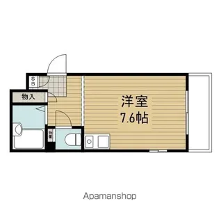 有馬パレス野崎【3階】の間取り