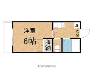グリーンゲーブルス一番館【104号室】の間取り