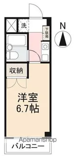 マリオン高松宮脇町402号【4階】の間取り
