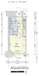 プレサンス桜通ザ・タイムズ【10階】の間取り