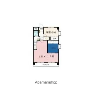 メゾン萩野【803号室】の間取り