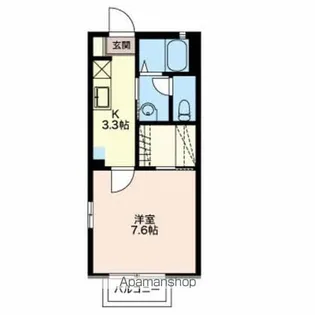 STEP COURT ONIWA【2階】の間取り